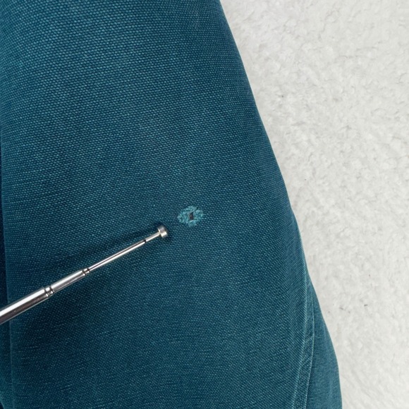 Carhartt Active Quilt Lined Jacket Mens Medium J06 DTL Dark Teal - Picture 15 of 16